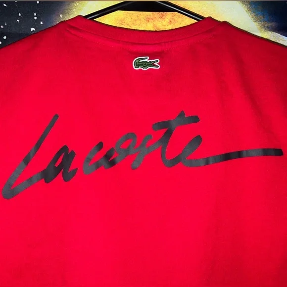 Men’s XS (Men’s Small) Lacoste Live Short-sleeve For Sale NWT - Picture 7 of 7